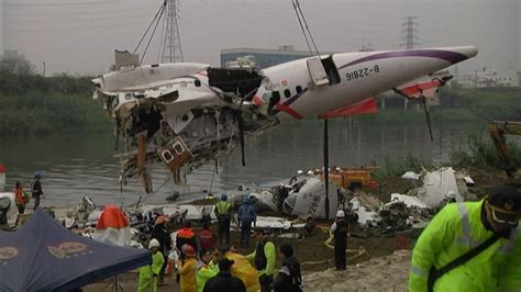 plane crash today taiwan